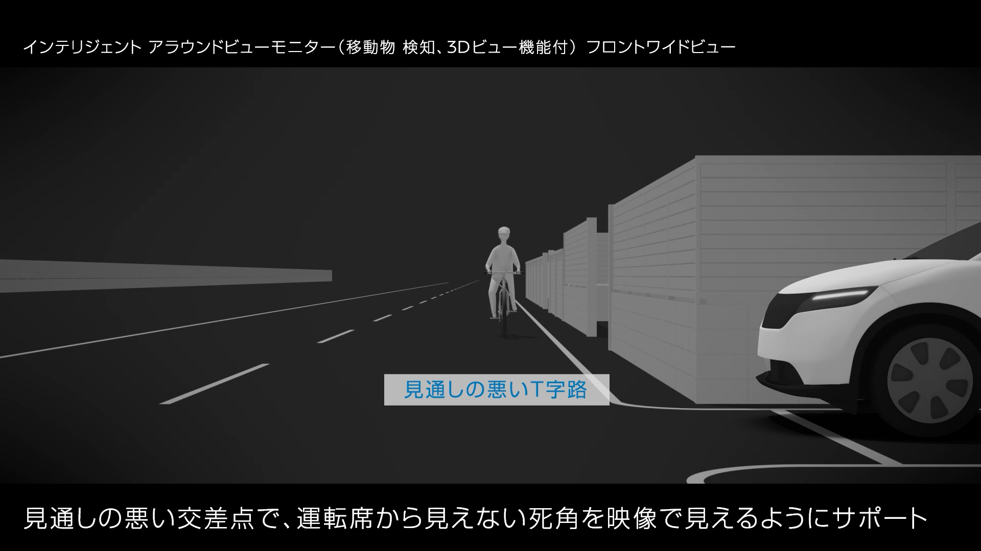 インテリジェント アラウンドビューモニター（移動物 検知、3Dビュー機能付）