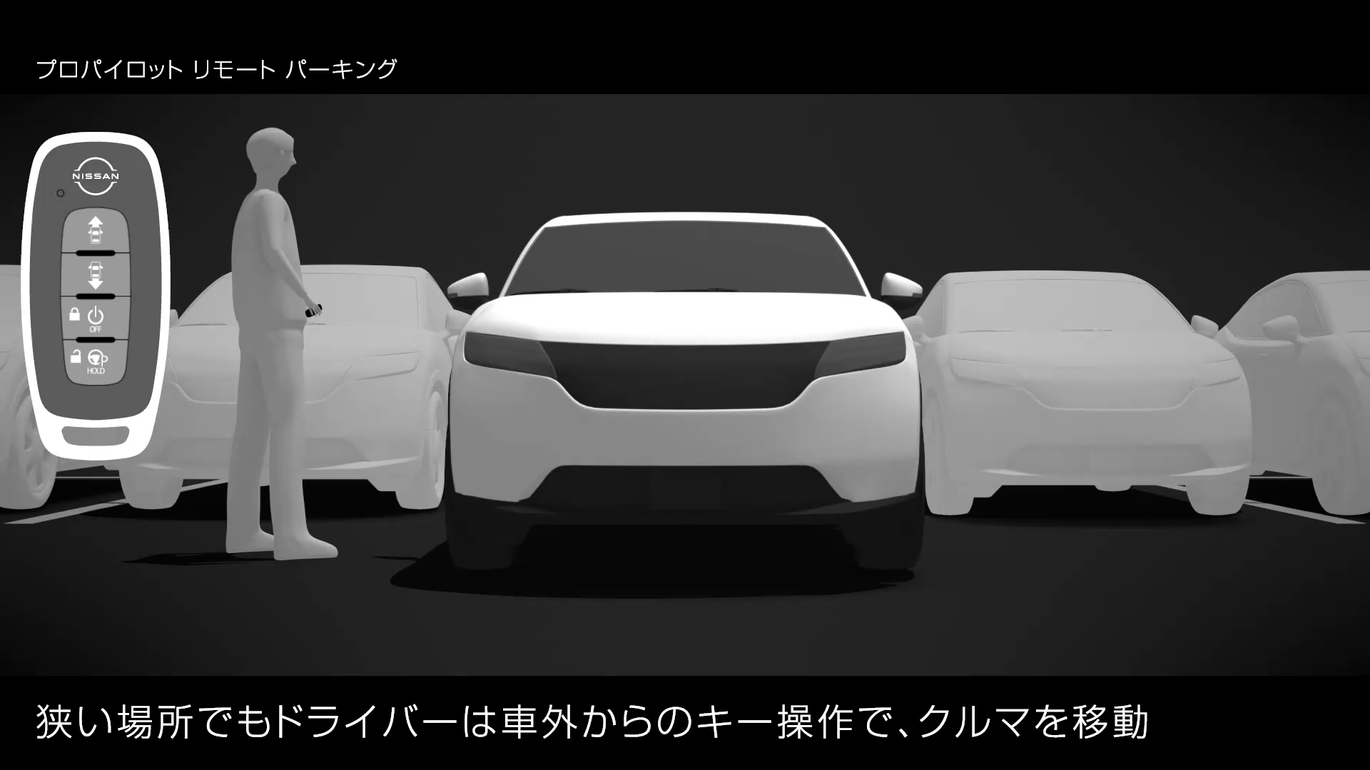 プロパイロット リモート パーキング［オプション］