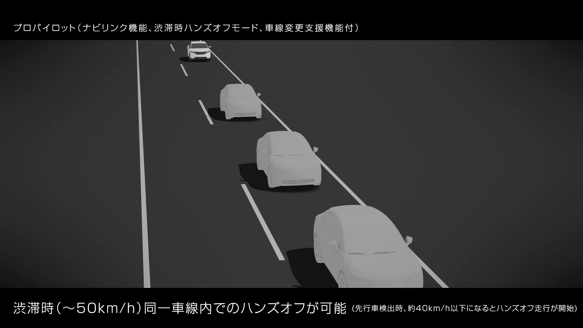 プロパイロット（ナビリンク機能、渋滞時ハンズオフモード、車線変更支援機能付）