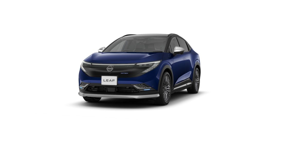 ★レイミア★リーフ　新品未使用品 3代目 日産リーフ登場、EV史の節目をデスクに! 世界初量産EVからクロス
