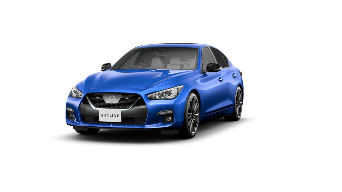 スカイラインV37限定カラー湾岸ブルー スカイライン」の期間限定特別仕様車「60th Limited」を発売